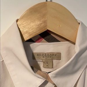 Burberry White Blouse